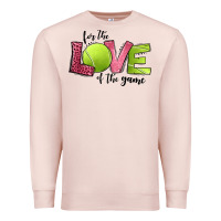 Pale Pink for the love of the game tennis Premium Sweatshirt - Jasminsmagicworld