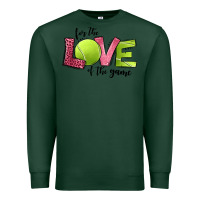 Sports Green for the love of the game tennis Premium Sweatshirt - Jasminsmagicworld