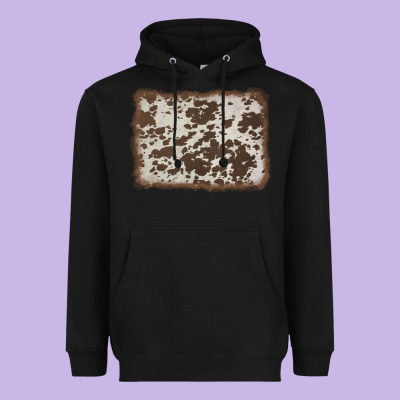 Cowhide Background Heavyweight Hoodie Designed By Adodesignshop