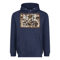 Navy cowhide background Heavyweight Hoodie - AdoDesignShop