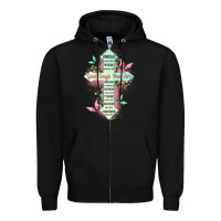 Black god says you are cross Zipper Hoodie - JahusDesignShop