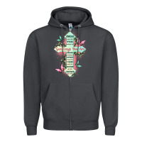 Smoke god says you are cross Zipper Hoodie - JahusDesignShop