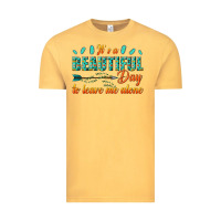 Vintage Mustard its a beautiful day to leave me alone Vintage Tee - texasbilliewilder