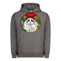 Pigment Tornado christmas ragdoll  cat Urban Hoodie - LillyAllenDesigns