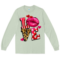Matcha love lips Long Sleeve Tee - FaDigitalArtStudio