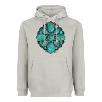 Moon Dust turquoise gemstone Heavyweight Hoodie - Artiststas