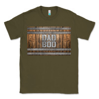 Army Green dad bod whiskey barrel skinny metal can holder Classic Tee - HRA Design Shop