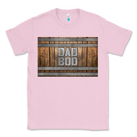 Bubblegum Pink dad bod whiskey barrel skinny metal can holder Classic Tee - HRA Design Shop