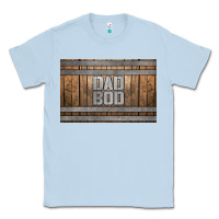 Dusty Blue dad bod whiskey barrel skinny metal can holder Classic Tee - HRA Design Shop
