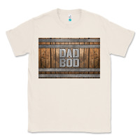 Natural dad bod whiskey barrel skinny metal can holder Classic Tee - HRA Design Shop