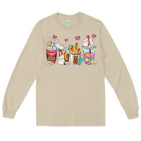 Mushroom easter coffee cups Long Sleeve Tee - AdoDesignShop