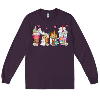 Plum easter coffee cups Long Sleeve Tee - AdoDesignShop