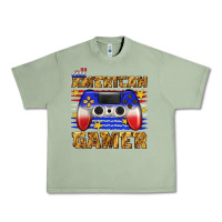 Oil Green all american gamer Urban Heavy Tee - texasbilliewilder