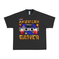 Pigment Black all american gamer Urban Heavy Tee - texasbilliewilder