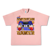 Salmon all american gamer Urban Heavy Tee - texasbilliewilder