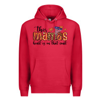 Cardinal this mamas heart is on that court Premium Hoodie - MaliasSmallBusiness