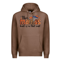 Chestnut this mamas heart is on that court Premium Hoodie - MaliasSmallBusiness