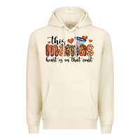 Tofu this mamas heart is on that court Premium Hoodie - MaliasSmallBusiness