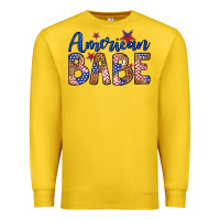 Lemon american babe Premium Sweatshirt - LillyAllenDesigns