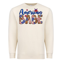 Sandshell american babe Premium Sweatshirt - LillyAllenDesigns