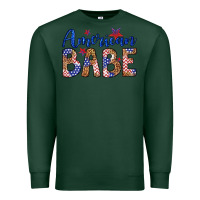Sports Green american babe Premium Sweatshirt - LillyAllenDesigns