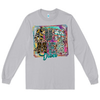 Moon Dust summer vibes Long Sleeve Tee - SublimationCraftShop