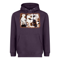 Cowhide Background Heavyweight Hoodie | Teevron