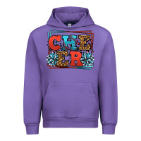 Tulip Cheer Baseball stitchs Urban Hoodie - LillyAllenDesigns