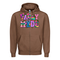 Chestnut vacay mode Zipper Hoodie - AdoDesignShop