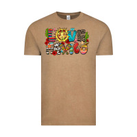 Vintage Coffee love mexico Vintage Tee - Zillion Design Studio