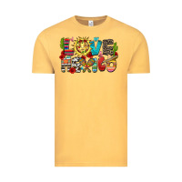 Vintage Mustard love mexico Vintage Tee - Zillion Design Studio