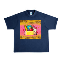 Navy back to school custom name Urban Heavy Tee - Zillion Design Studio