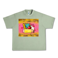 Oil Green back to school custom name Urban Heavy Tee - Zillion Design Studio