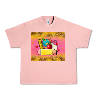 Salmon back to school custom name Urban Heavy Tee - Zillion Design Studio