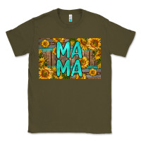 Army Green mama whiskey barrel skinny metal can holder Classic Tee - HRA Design Shop