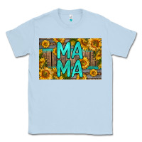 Dusty Blue mama whiskey barrel skinny metal can holder Classic Tee - HRA Design Shop