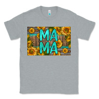 Heather Grey mama whiskey barrel skinny metal can holder Classic Tee - HRA Design Shop
