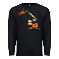 Black Boom Lift Premium Sweatshirt - LillyAllenDesigns