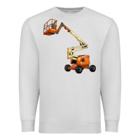 Dove Grey Boom Lift Premium Sweatshirt - LillyAllenDesigns
