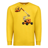 Lemon Boom Lift Premium Sweatshirt - LillyAllenDesigns