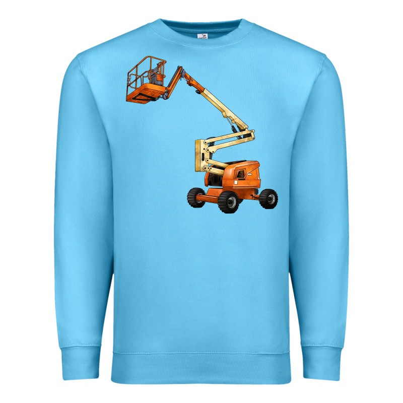 Boom Lift Premium Sweatshirt by LillyAllenDesigns | Teevron