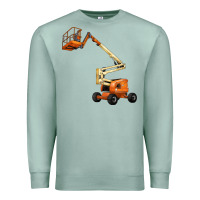 Seafoam Boom Lift Premium Sweatshirt - LillyAllenDesigns
