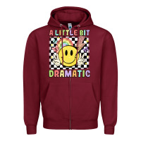 Burgundy a little bit dramatic Zipper Hoodie - JahusDesignShop