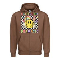 Chestnut a little bit dramatic Zipper Hoodie - JahusDesignShop