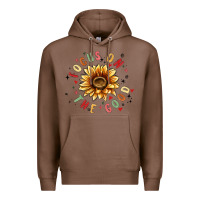 Chestnut focus on the good Premium Hoodie - MaliasSmallBusiness
