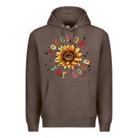 Coffee focus on the good Premium Hoodie - MaliasSmallBusiness
