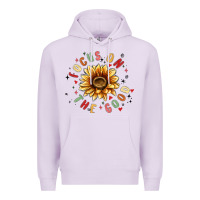 Lilac focus on the good Premium Hoodie - MaliasSmallBusiness