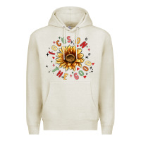Oatmeal Heather focus on the good Premium Hoodie - MaliasSmallBusiness