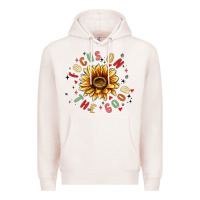 Pale Pink focus on the good Premium Hoodie - MaliasSmallBusiness
