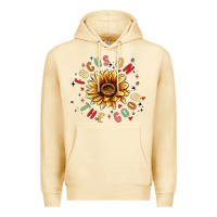 Pina Colada focus on the good Premium Hoodie - MaliasSmallBusiness